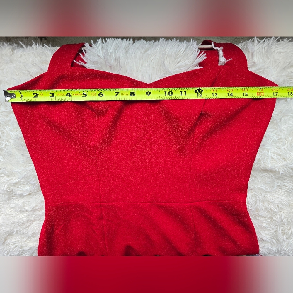 Dress The Population Nicole Red Dress - Picture 7 of 9